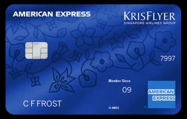 American Express Singapore Airlines KrisFlyer Credit Card card