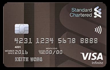 Standard Chartered Visa Infinite card