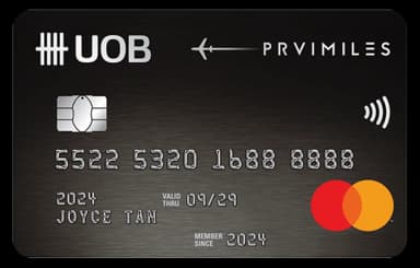 UOB PRVI Miles card