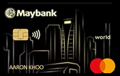 Maybank World Mastercard card