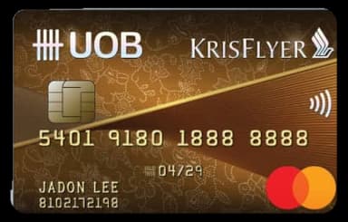 UOB KrisFlyer UOB Credit Card card