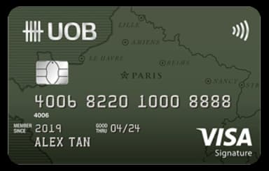 UOB Visa Signature card